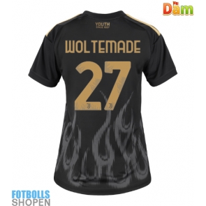Billiga Juventus Nick Woltemade #27 Tredjeställ Dam 2026-27 Kortärmad